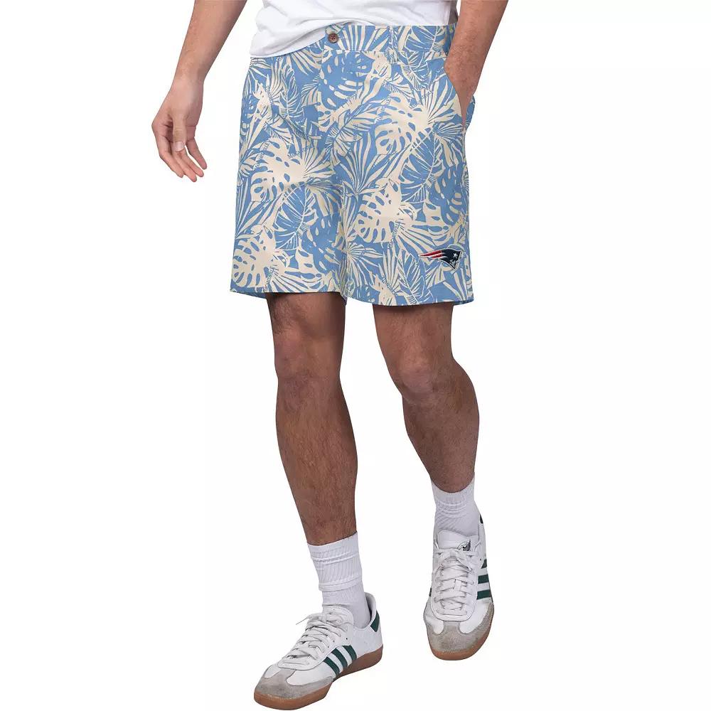 Men's Margaritaville Scarlet San Francisco 49ers Sandwashed Monstera Print Amphib Shorts,  Product Image