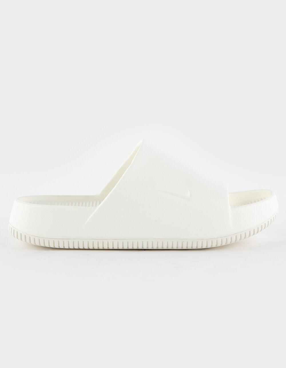 NIKE Calm Mens Slides - WHITE Product Image