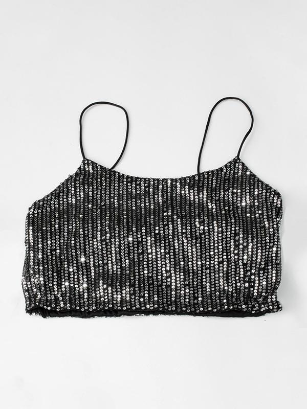 Solid Irregular Hem Cami Top & Cutout Low Rise Flare Pants Set Product Image