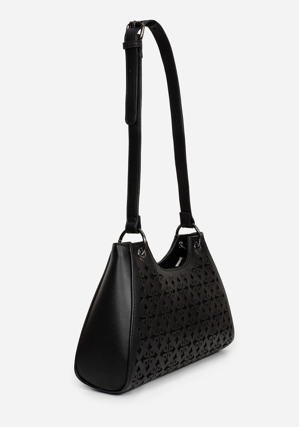 Crux Cut Out Faux Leather Shoulder Bag Product Image