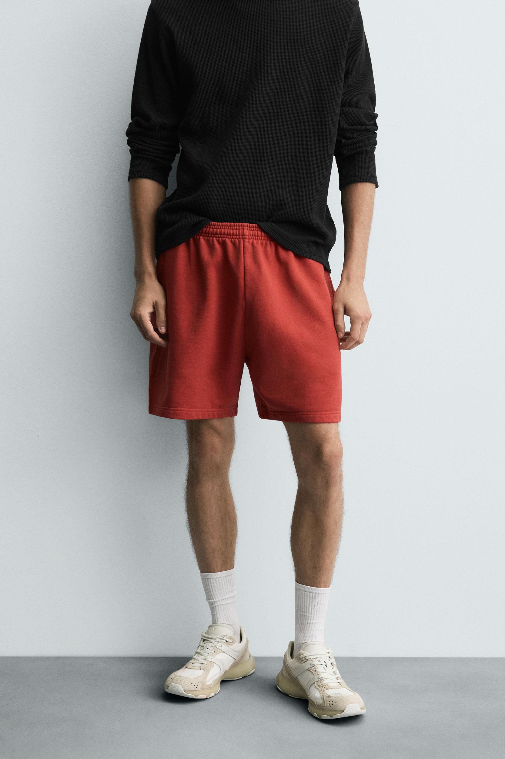 WASHED JOGGER SHORTS Product Image
