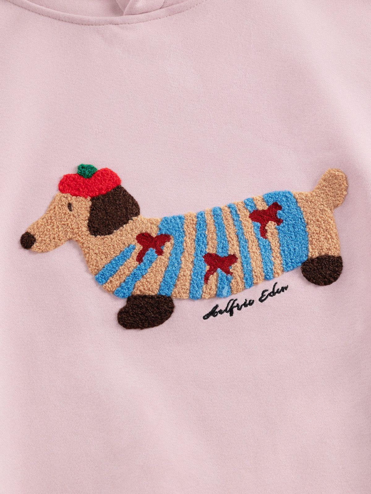 Aelfric Eden Cartoon Dachshund Hoodie Product Image