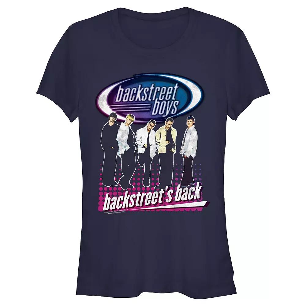 Juniors' Backstreet Boys Backstreet's Back Graphic Tee, Women's, Size: XL, Blue Product Image