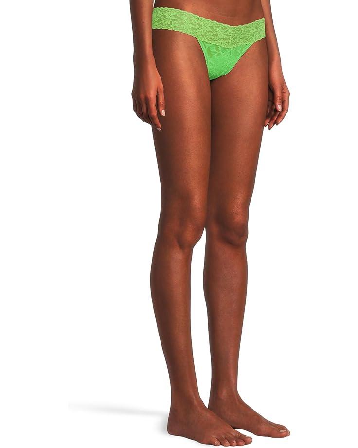 Signature Lace Original Rise Thong 3-Pack Product Image