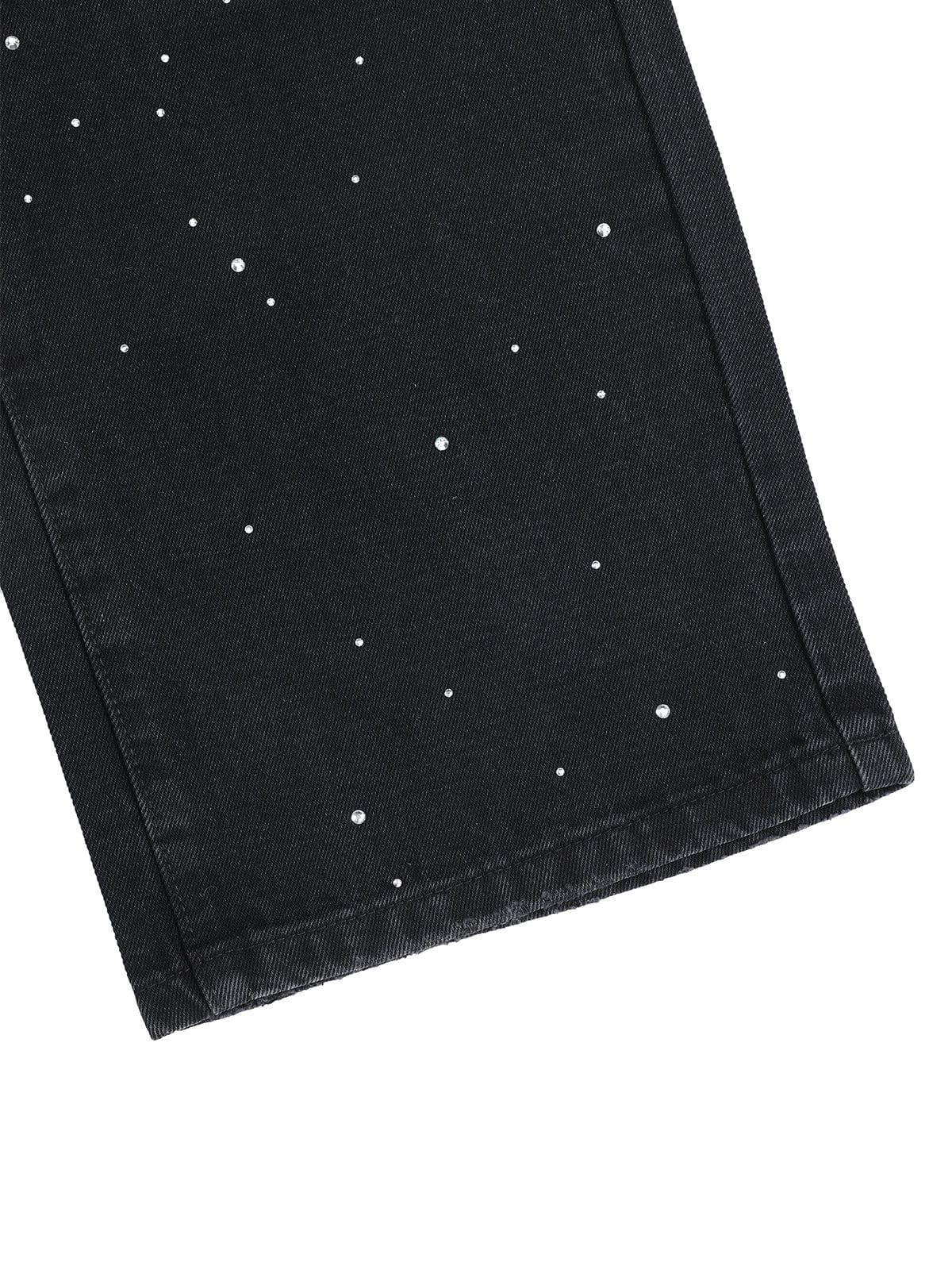 Aelfric Eden Rhinestone Baggy Jeans Product Image