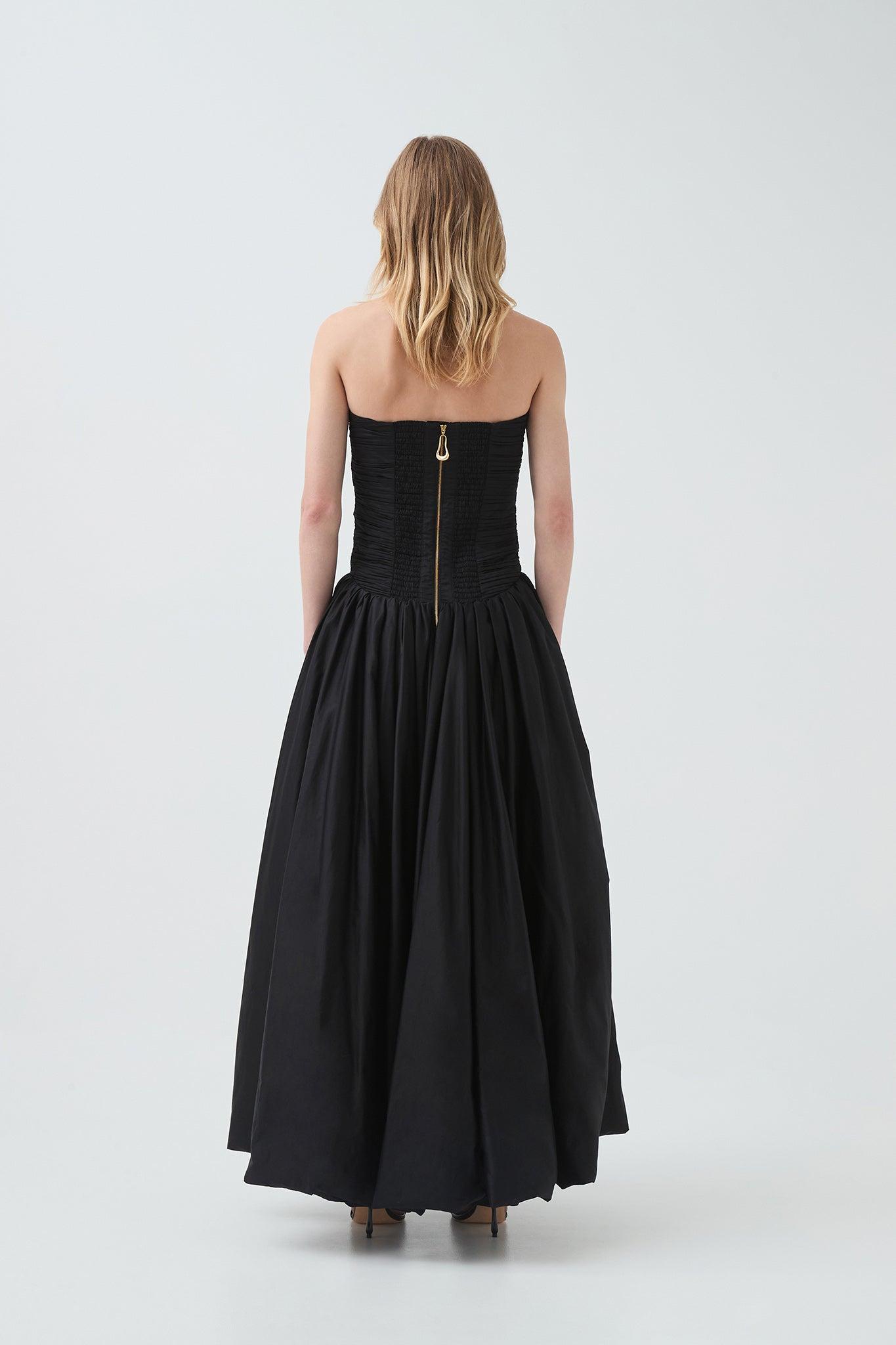 Violette Bubble Hem Maxi Dress Product Image