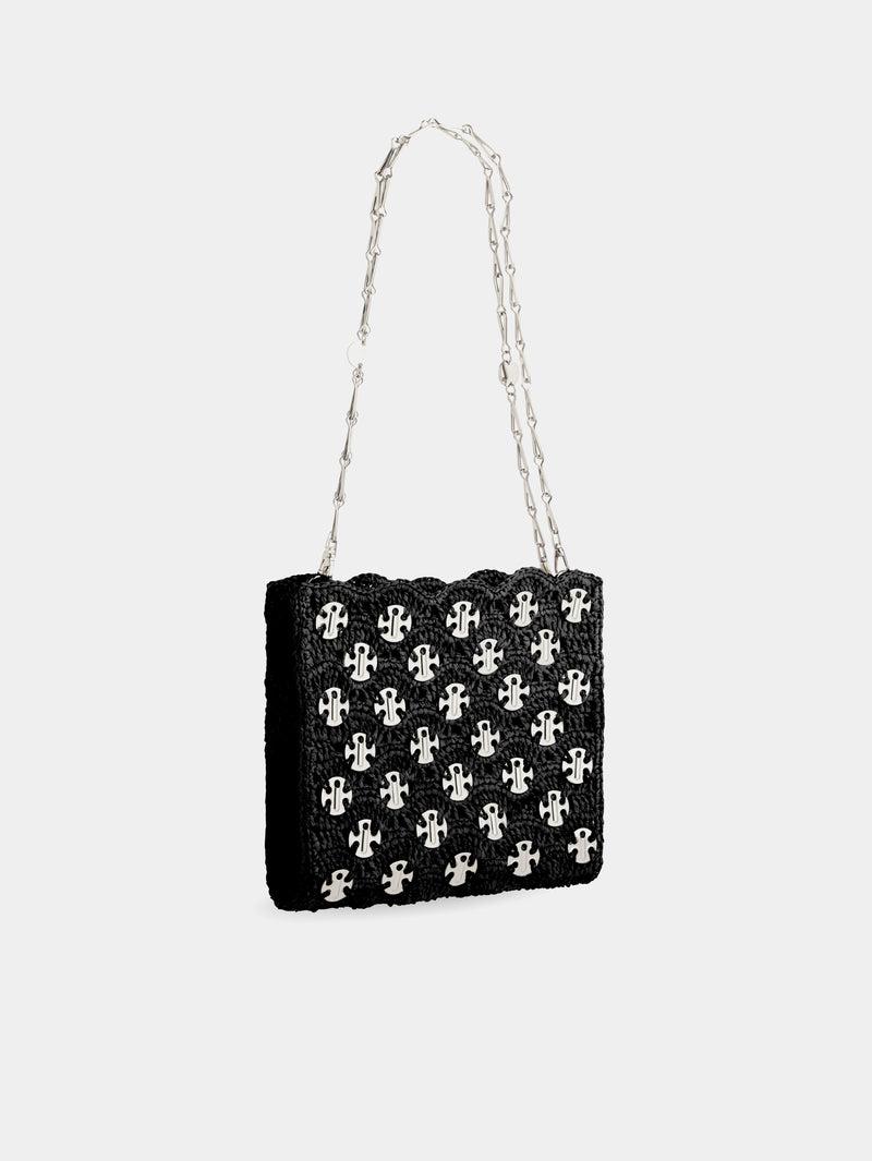 1969 BLACK BAG IN RAFFIA Product Image