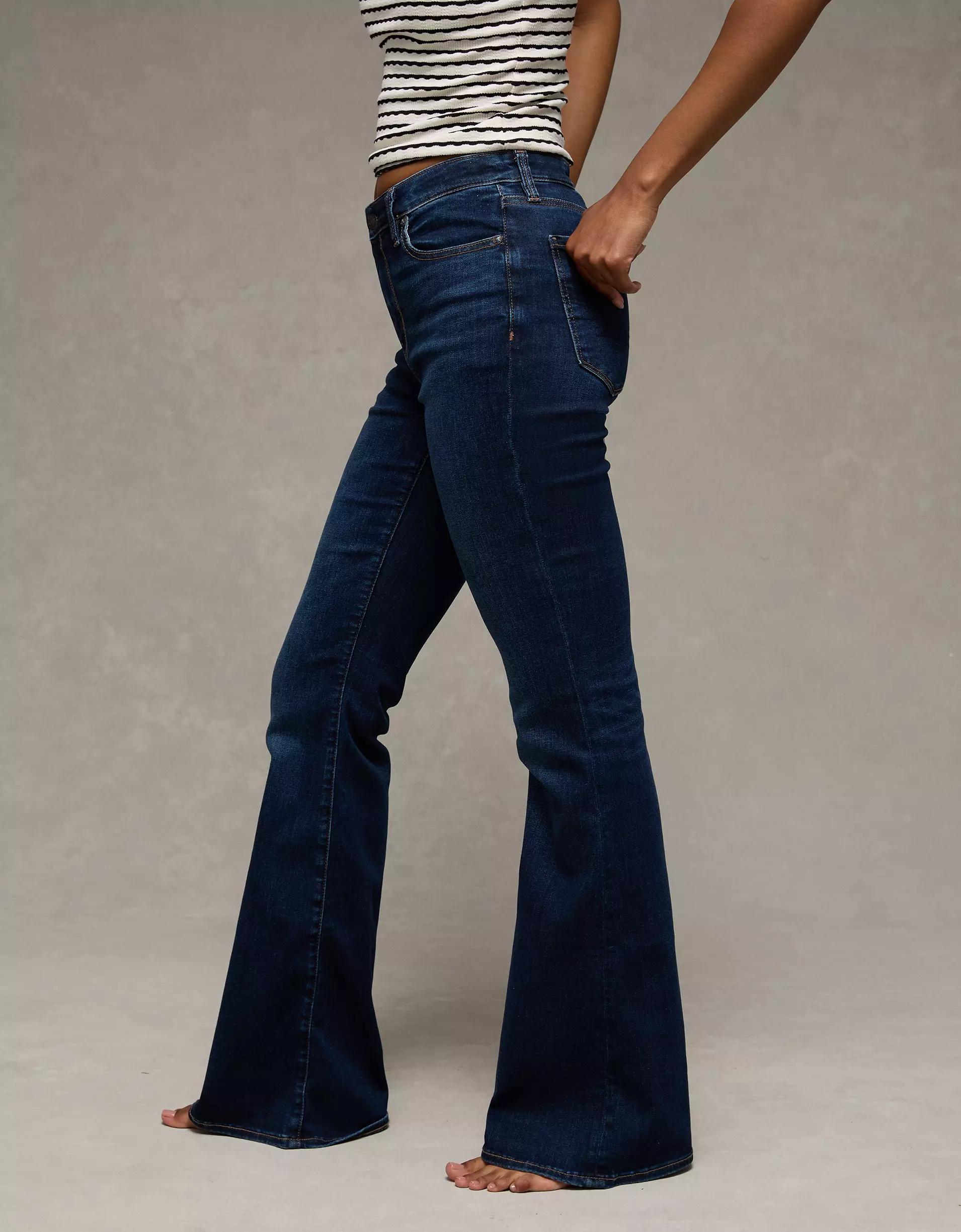 AE Next Level Super High-Waisted Flare Jean Product Image