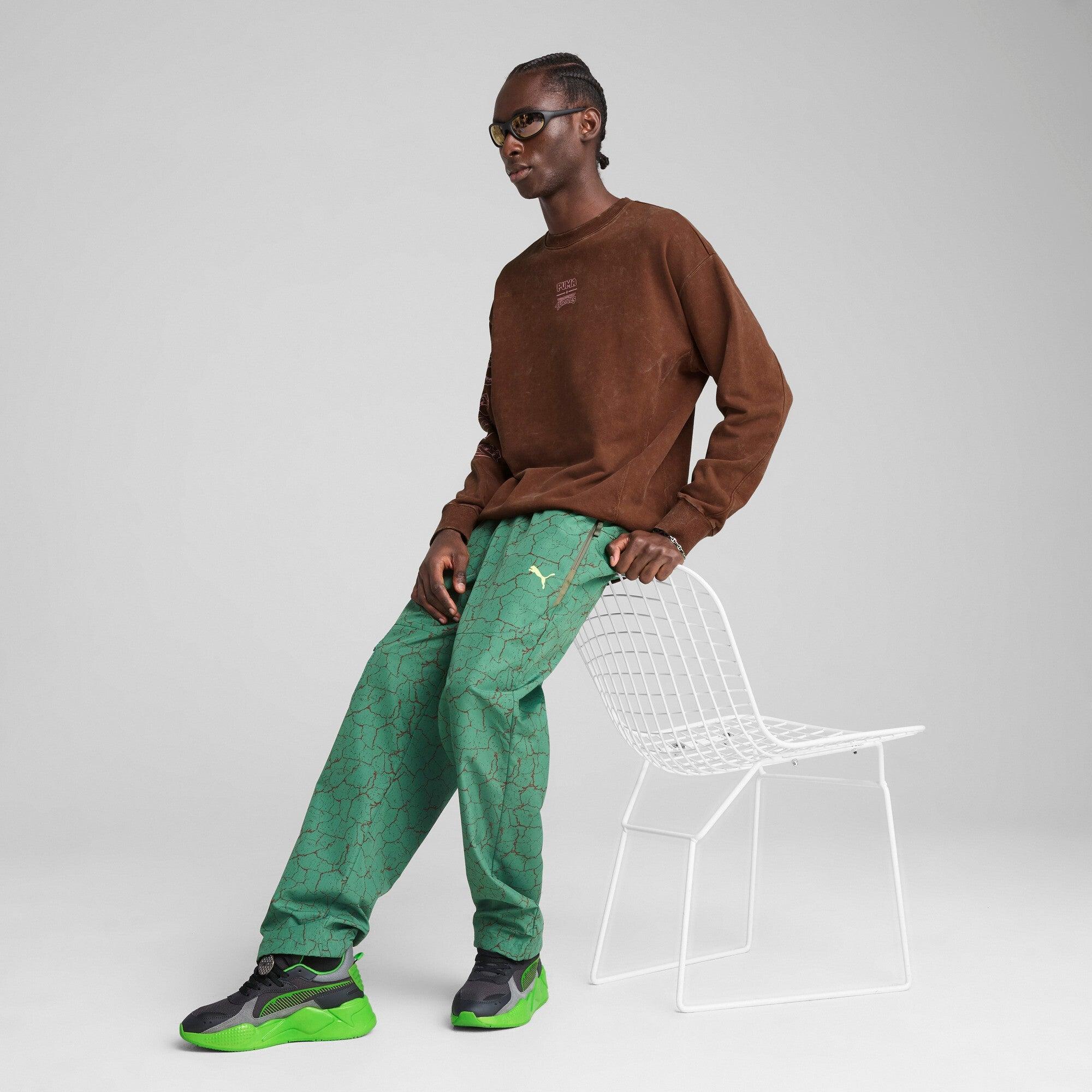 Puma Men's X Tmnt Relaxed Graphic Crew Tr - 630100-37 Male Product Image