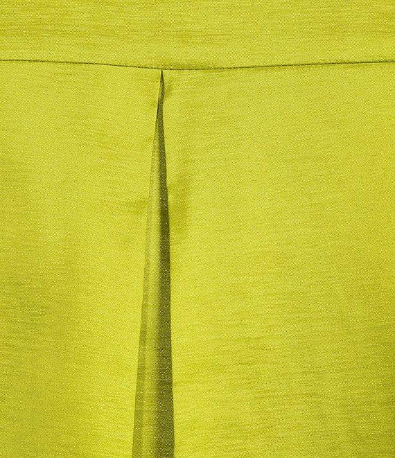 Preston & York Thea Taffeta 3/4 Sleeve Point Collar Dress Product Image