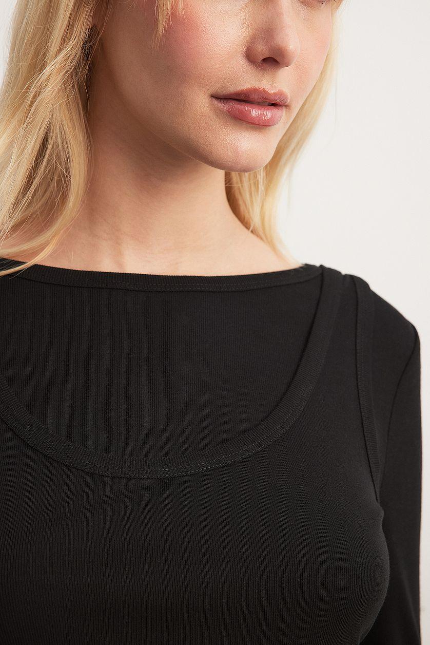 Double Tank Long Sleeve Top Product Image
