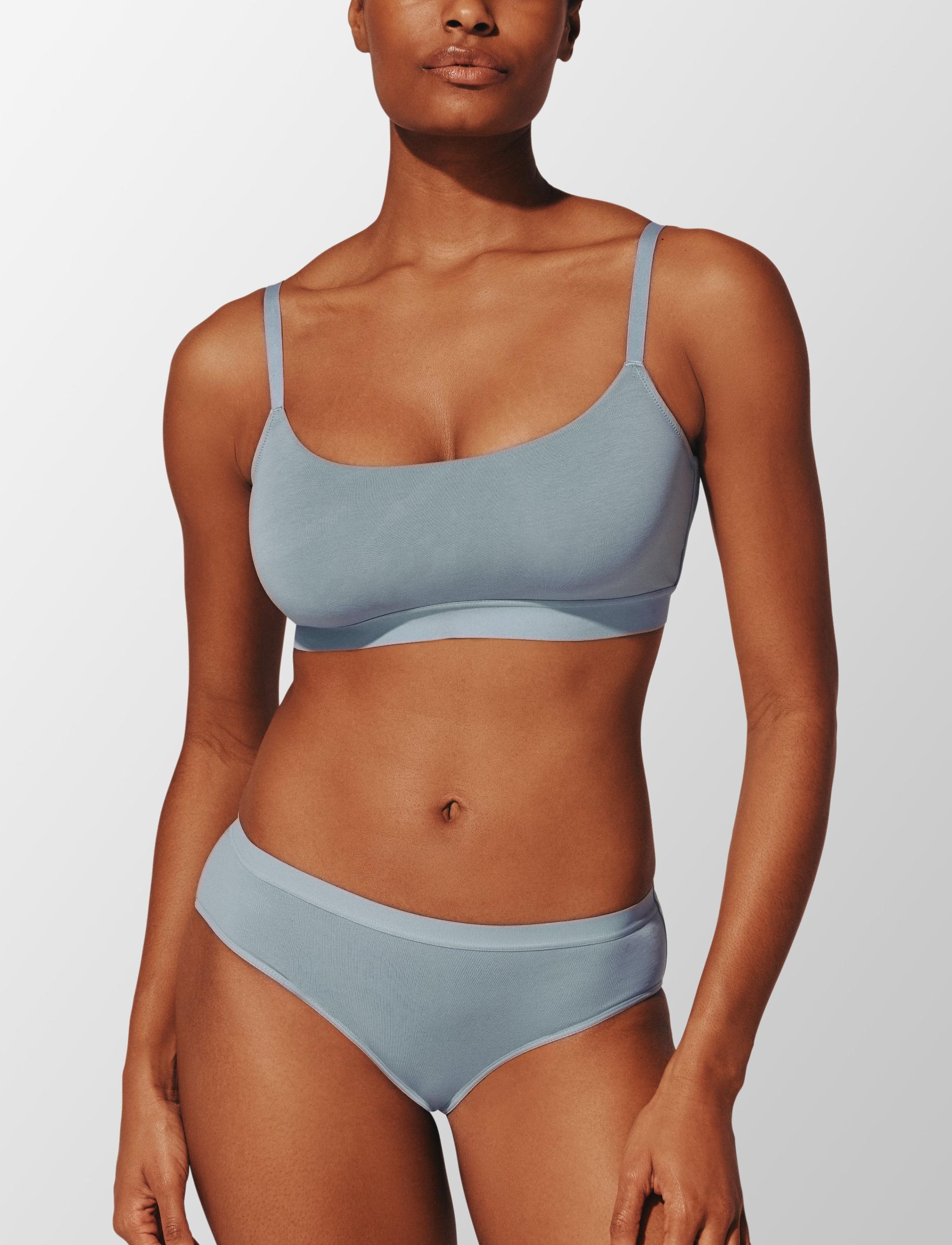 Organic Cloud Cotton Scoop Bralette Product Image