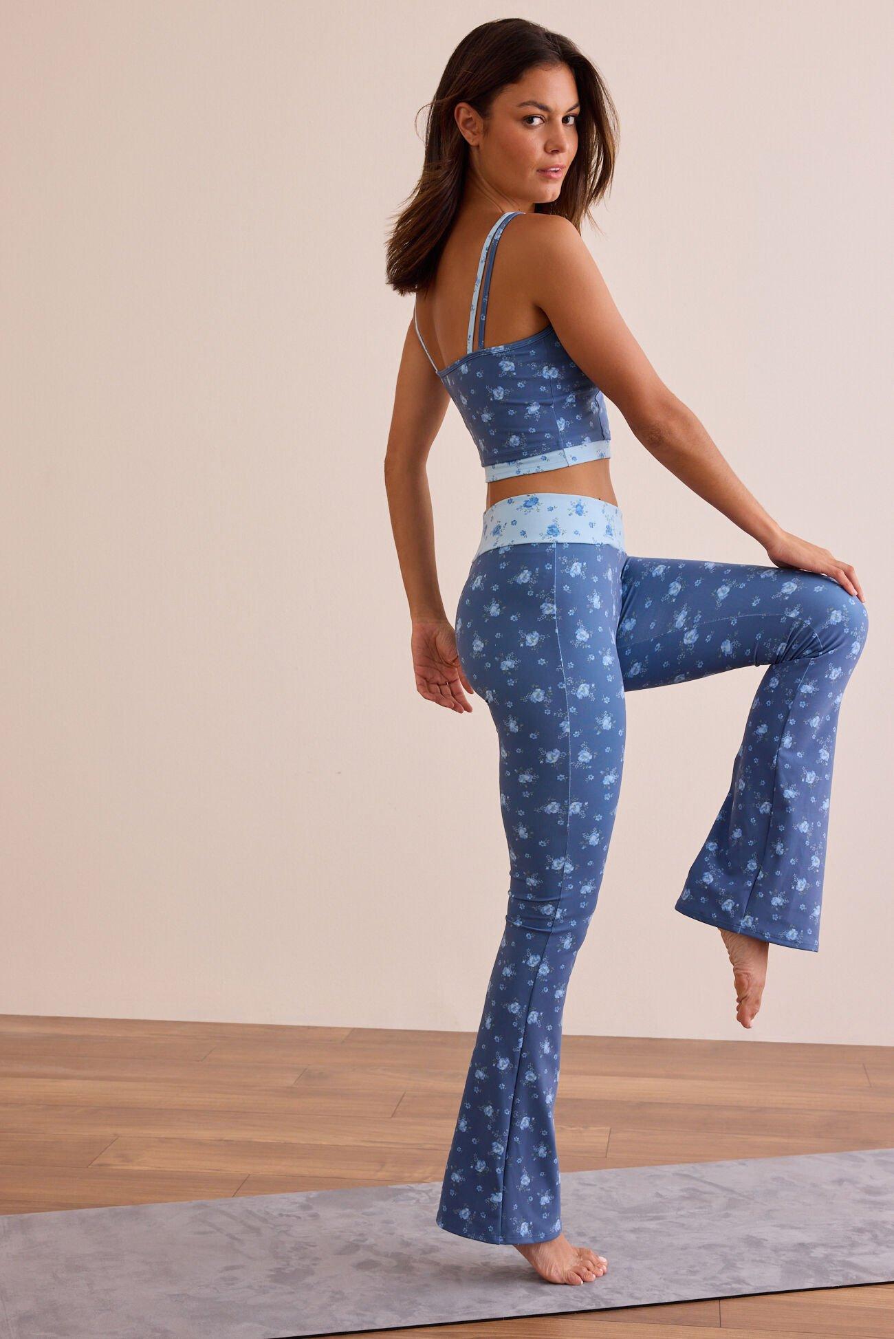 High Tide Floral Sports Bra Product Image