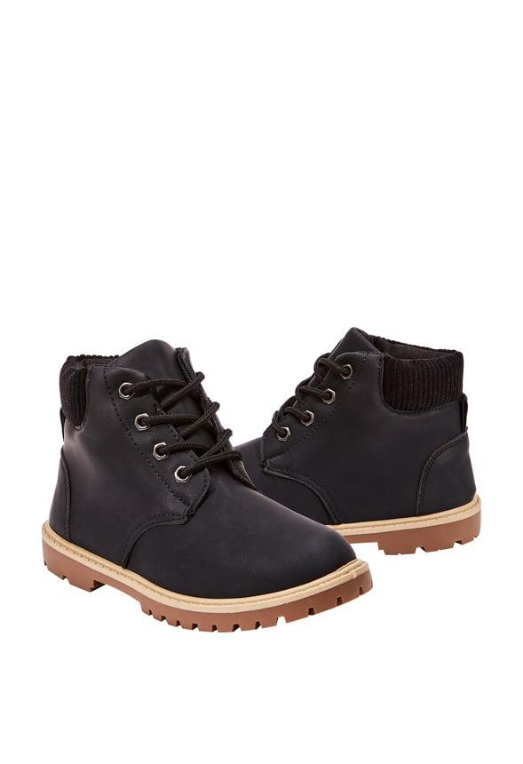 JustFab Margaux Platform Loafer Pump Womens Black/ White Size 8.5 Product Image