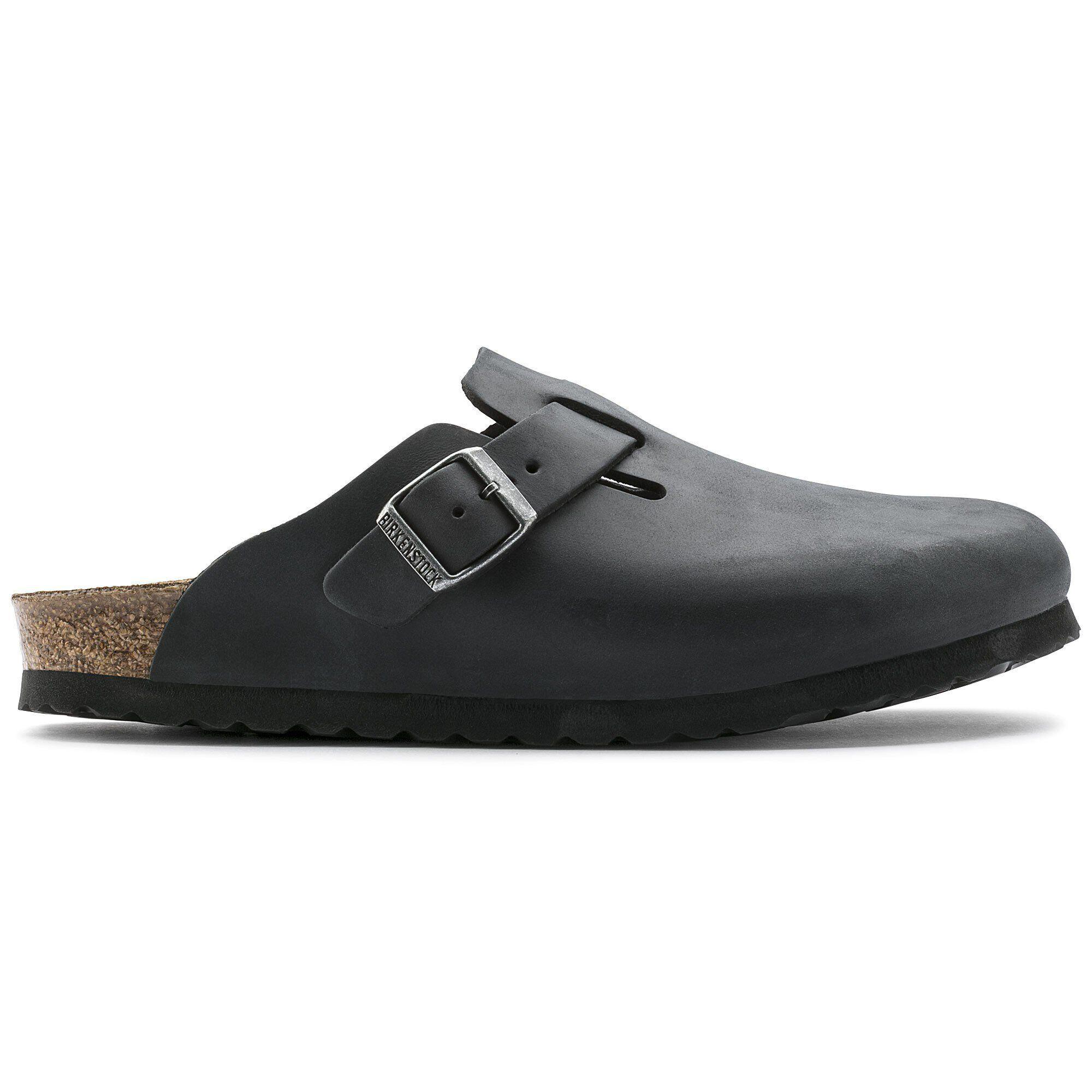 Mens Birkenstock Boston Clog - Dark Product Image