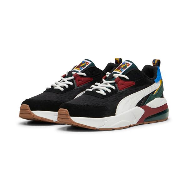 PUMA Vis2k SL Year Of Sports Men's Sneakers in Black/White/Intense Red Product Image