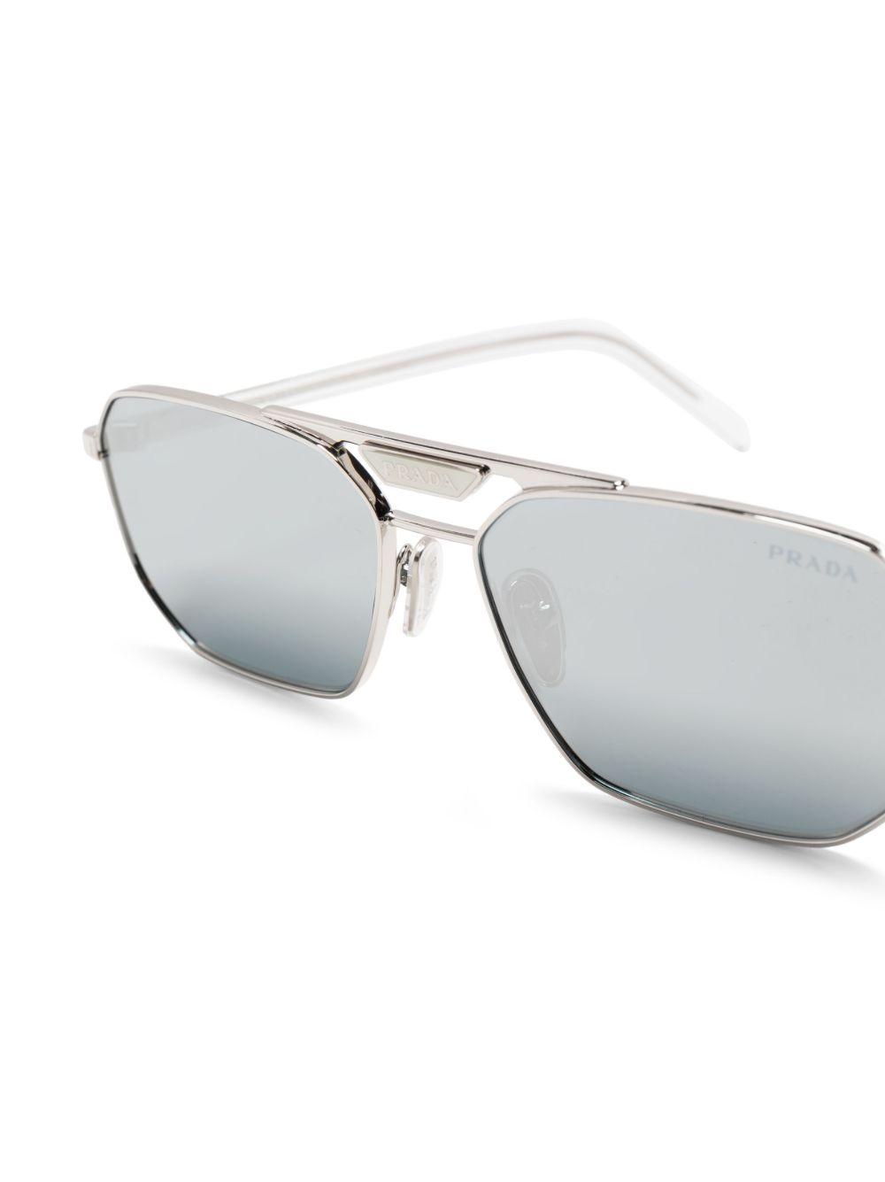 pilot-frame double-bridge sunglasses Product Image