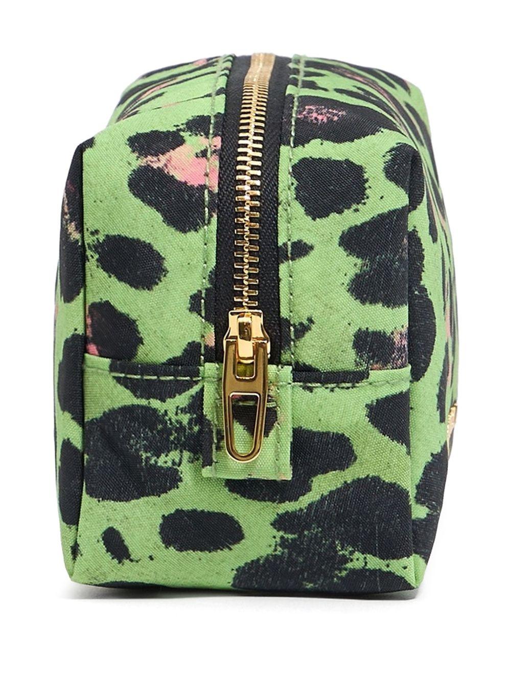 leopard-print cosmetic pouch Product Image