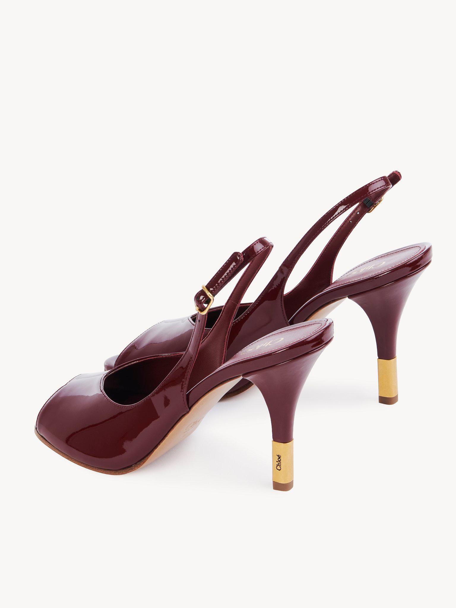 Heeled Flower Sandal Product Image