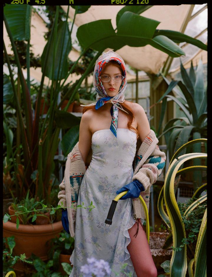 Marisa Midi Dress — Blue Product Image