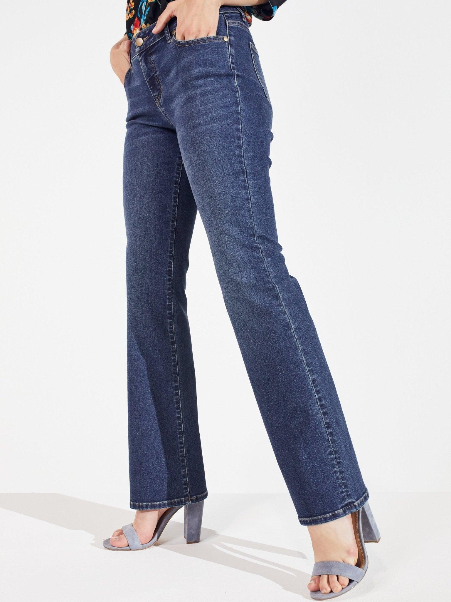 Westport Signature Mid-Rise Bootcut Jeans - Petite Product Image