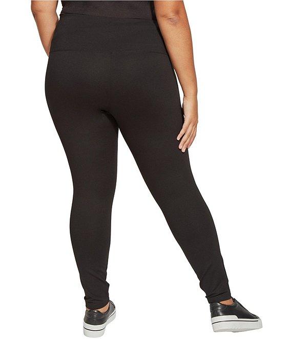 Lysse Plus Size Center Seam Ponte Skinny Leg Leggings Product Image