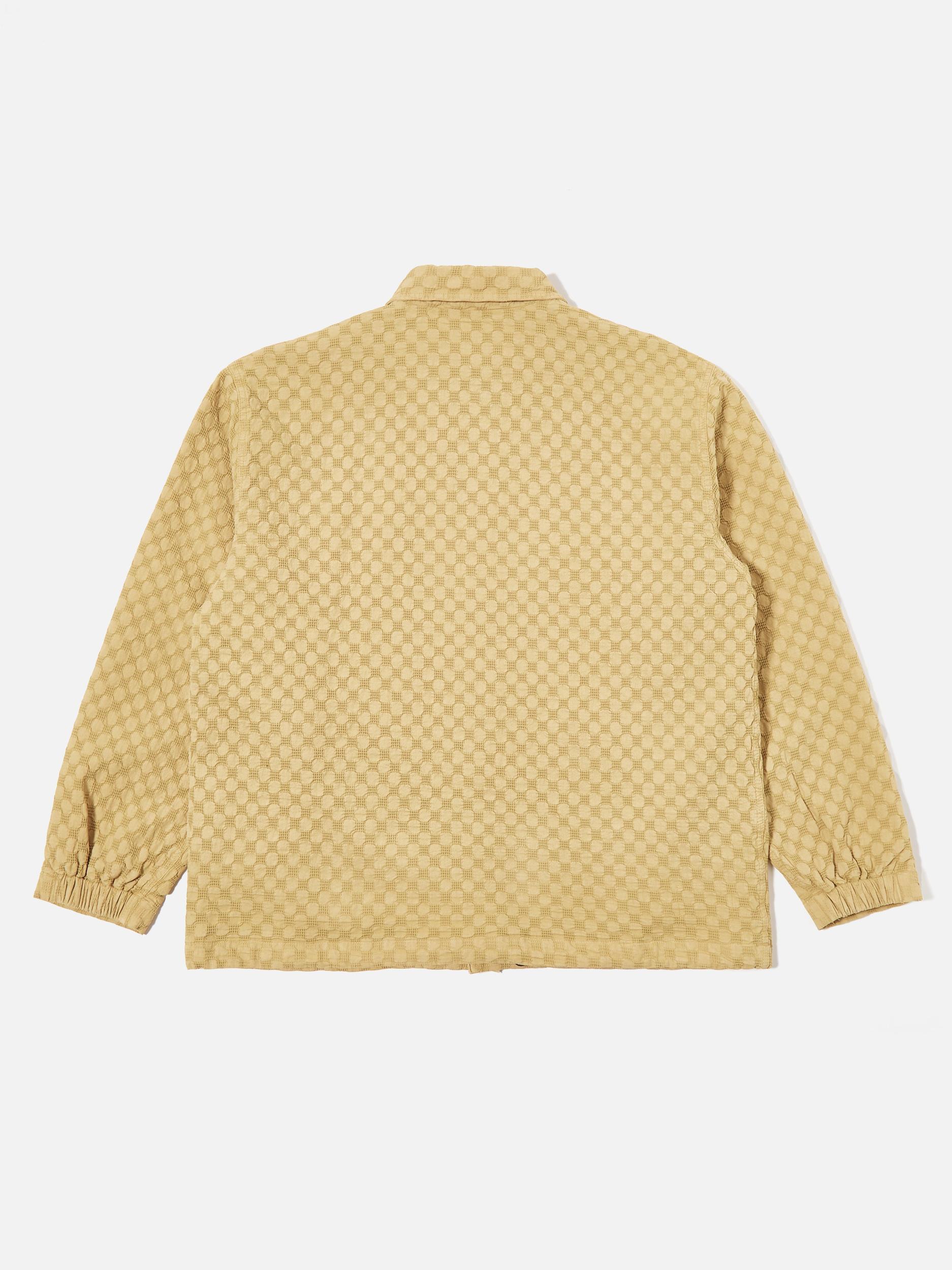 Camel Dot Waffle Head Coach Jacket Product Image