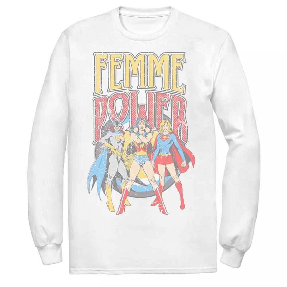 Men's DC Comics Justice League Vintage Femme Power Tee,  Product Image