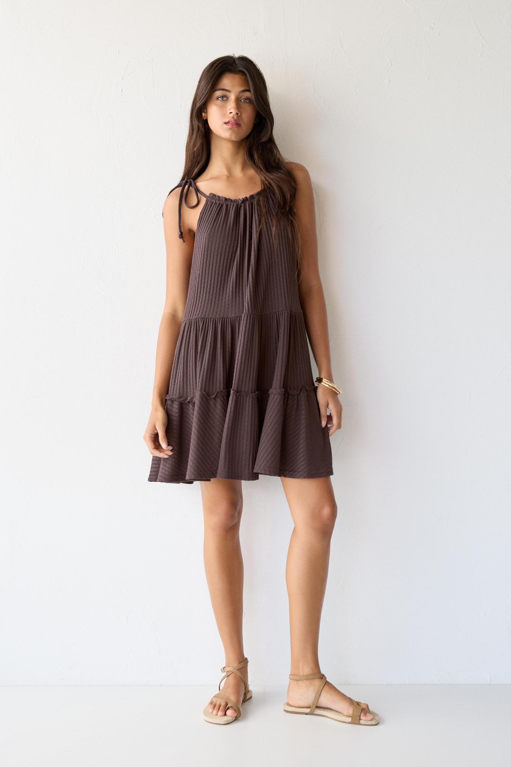Short paneled dress Product Image