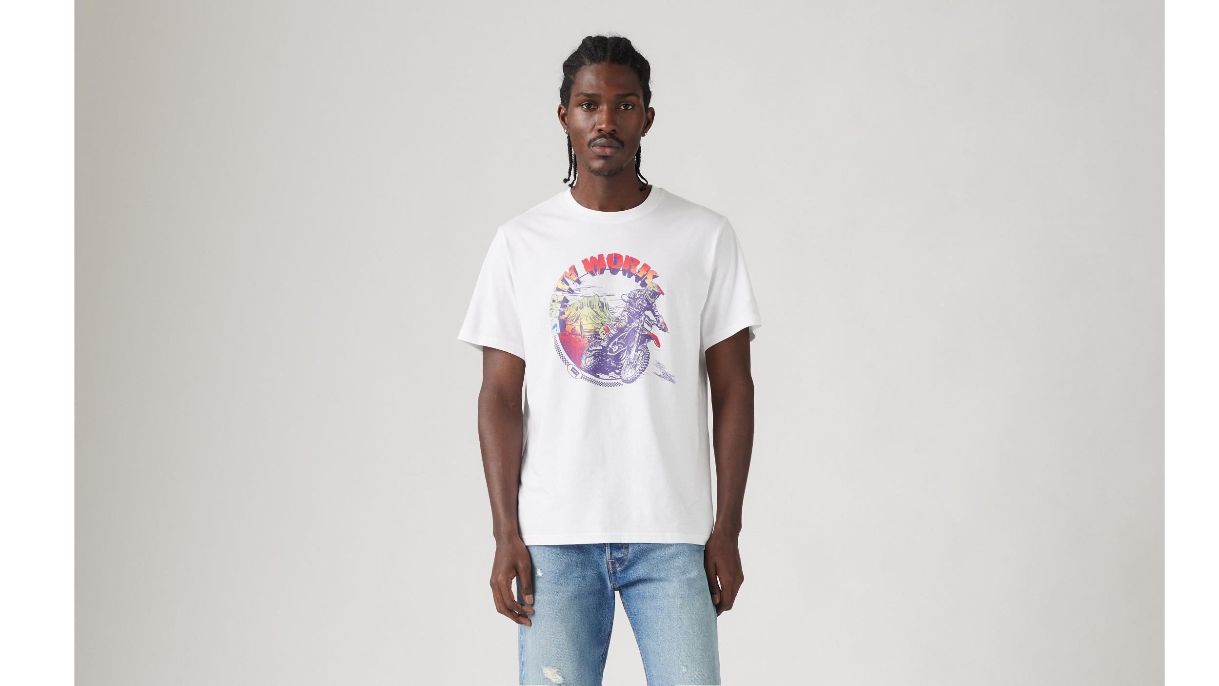 Relaxed Fit Short Sleeve Graphic T-Shirt Product Image