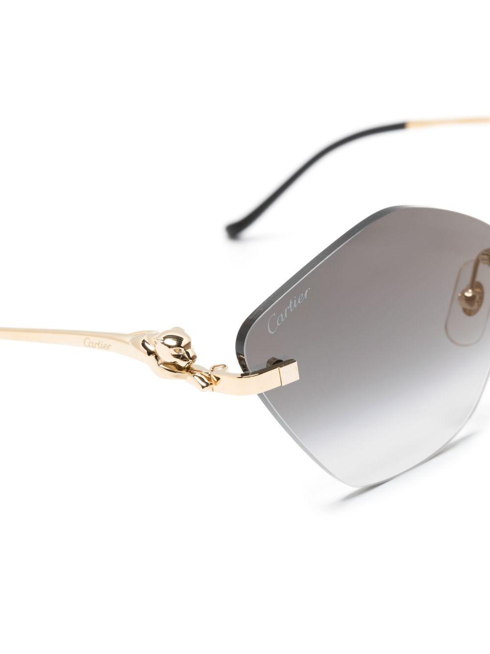geometric-frame sunglasses Product Image
