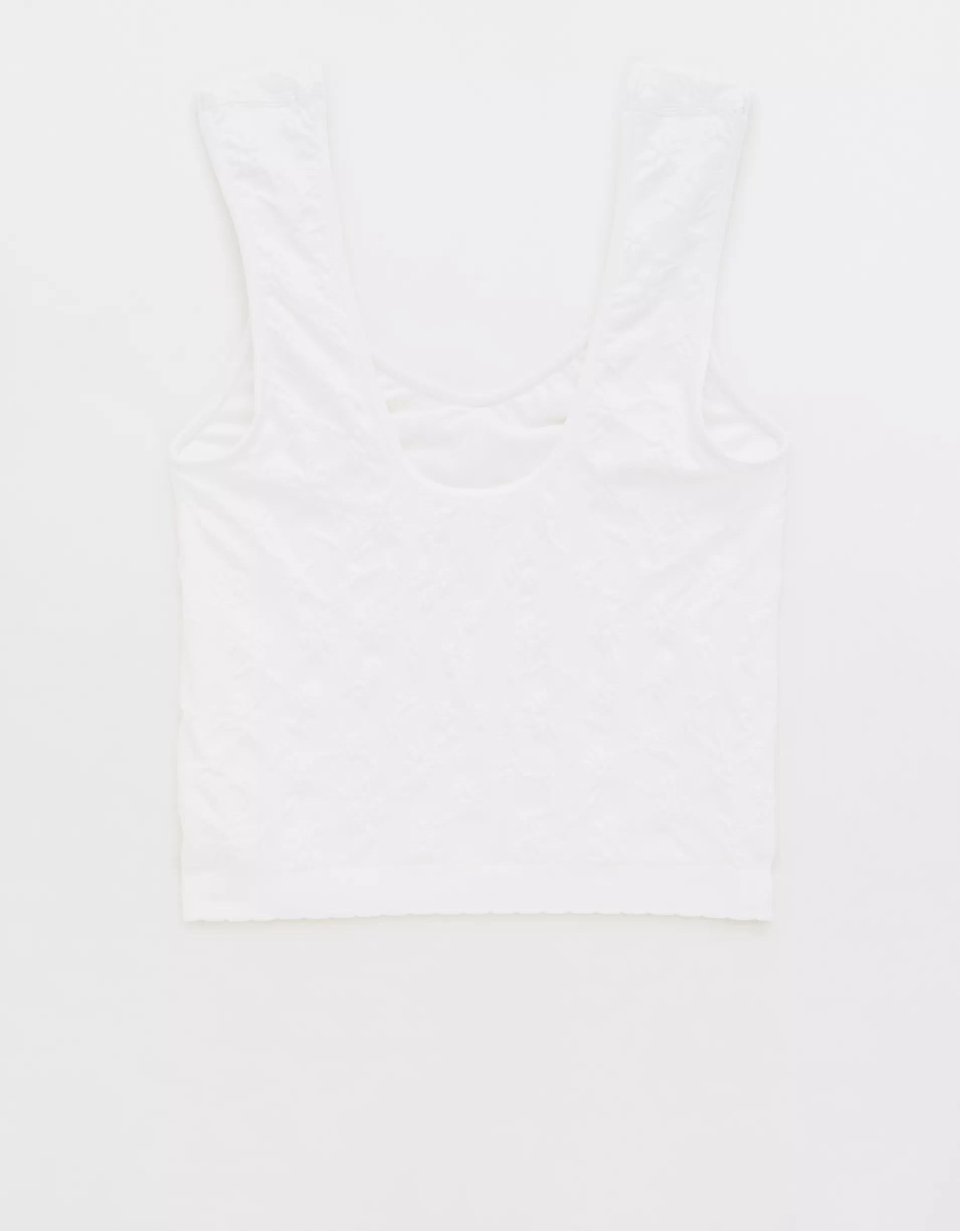 Superchill Seamless Floral Jacquard Bra Top Product Image