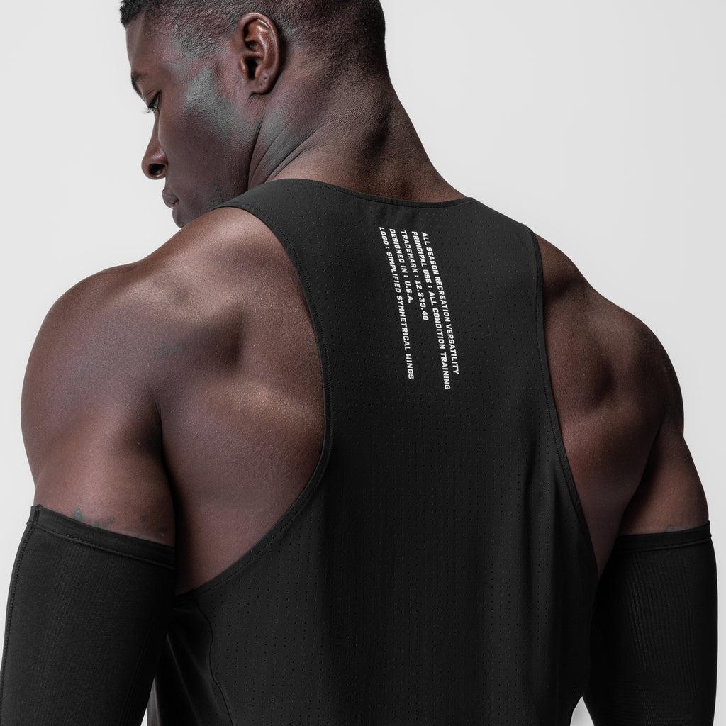0949. Laser-Vent™ Singlet Tank - Black Product Image