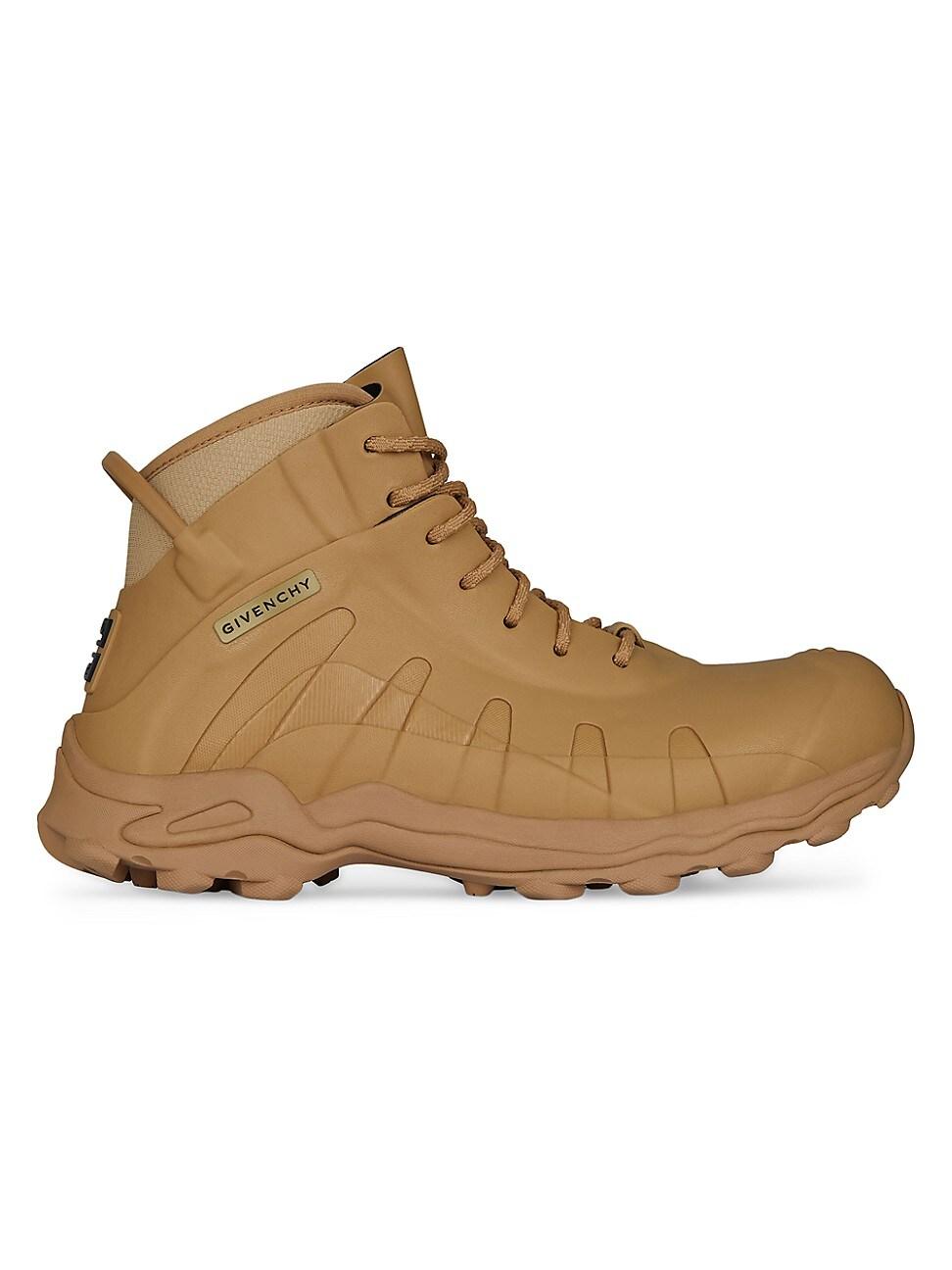 Men's High Rubber Lace-Up Boots Product Image