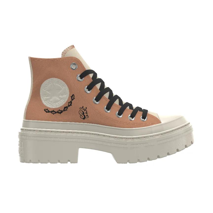 Custom Chuck Taylor All Star Lugged Heel Platform By You Product Image