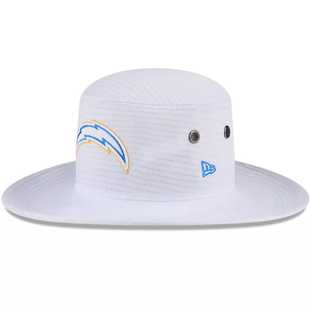 Men's New Era White Los Angeles Chargers 2024 NFL Training Camp Panama Bucket Hat Product Image