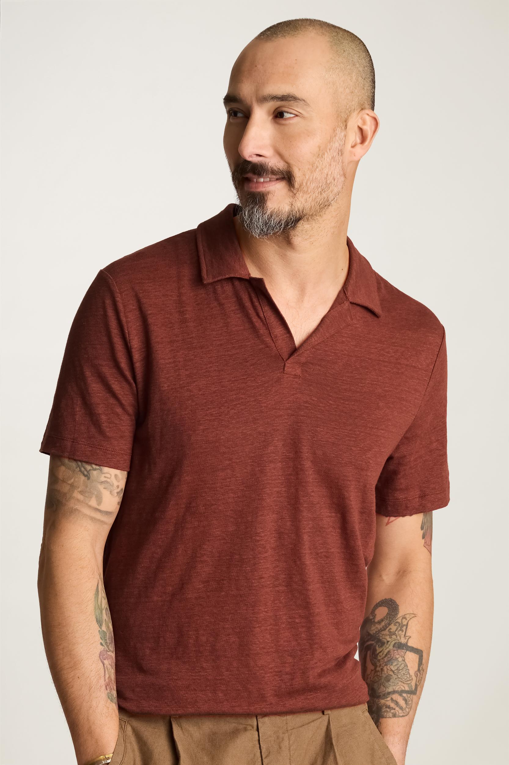 Linen Polo Product Image