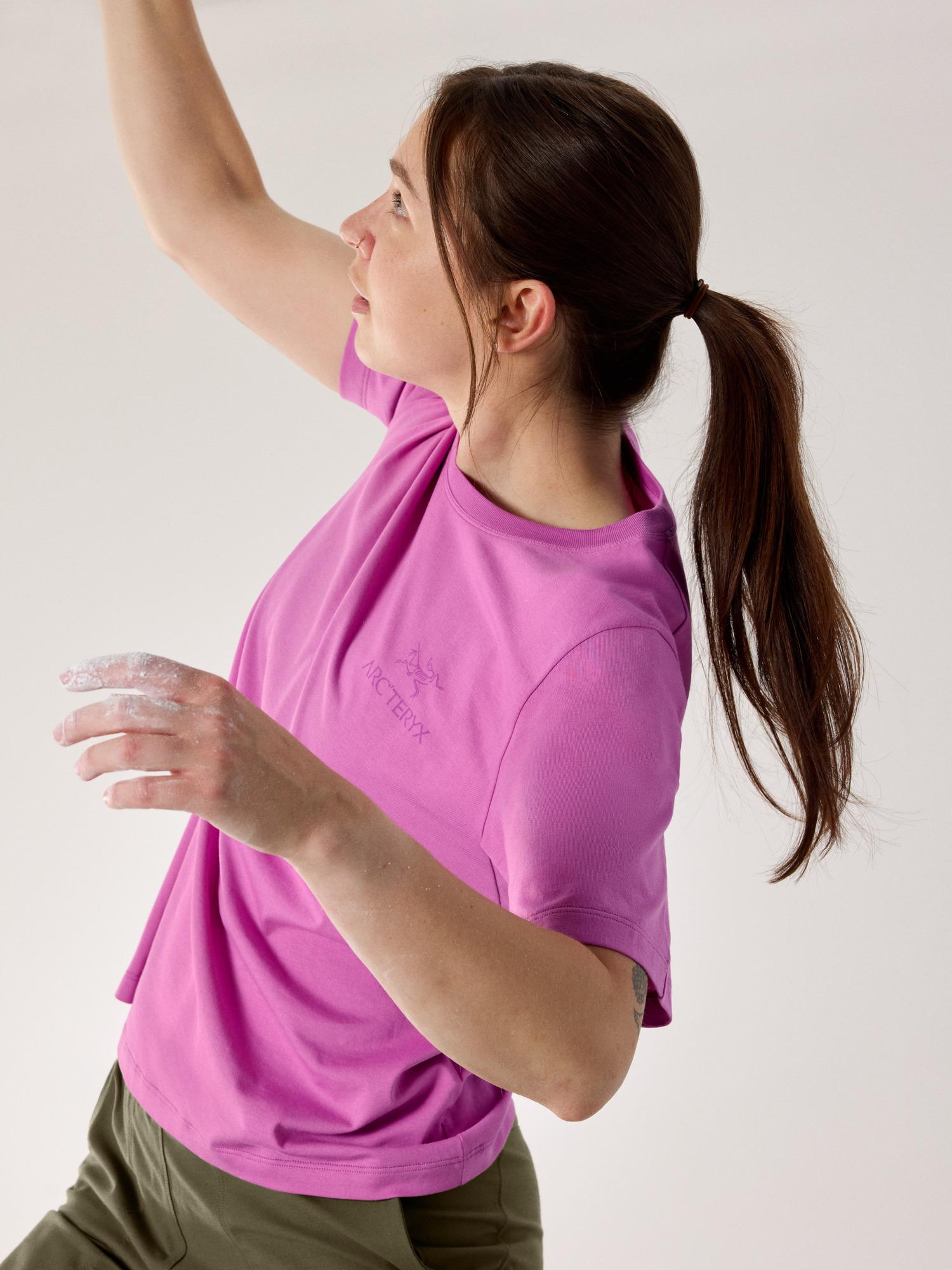 Kragg SL Cotton Emblem Crew Shirt SS Women's Product Image