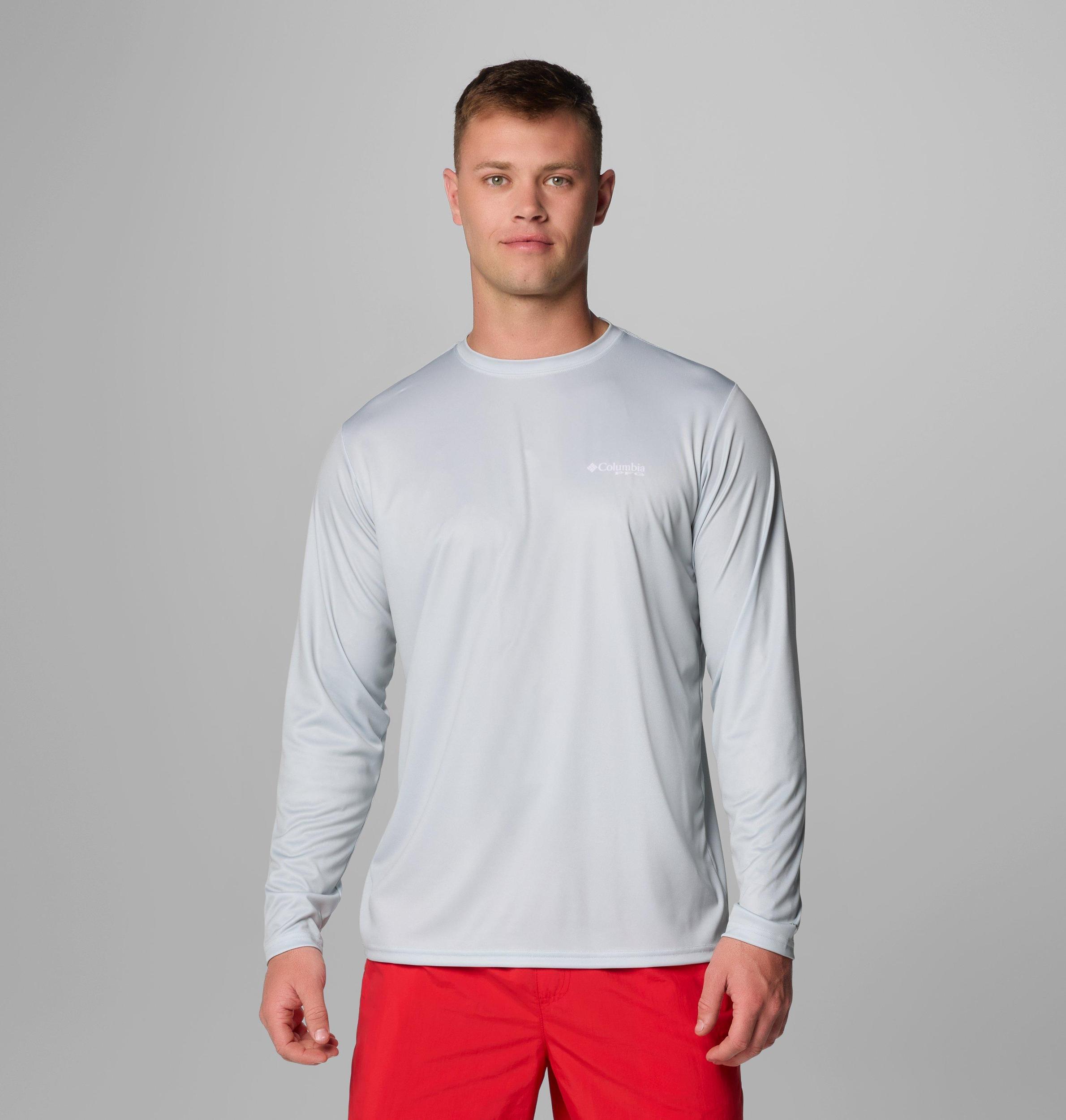 Columbia Men's Terminal Tackle PFG Fish Flag Long Sleeve Shirt- Product Image