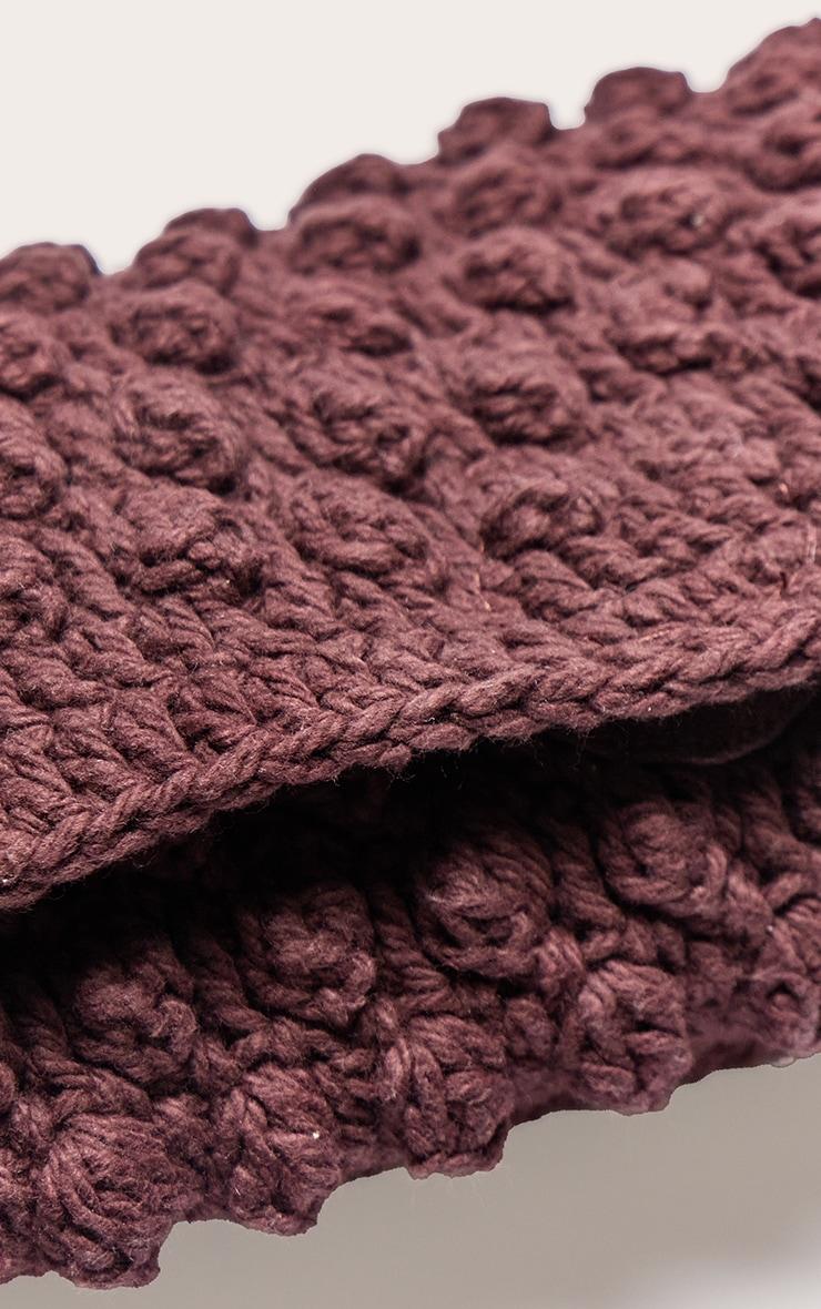 Chocolate Bobble Beach Shoulder Bag Product Image