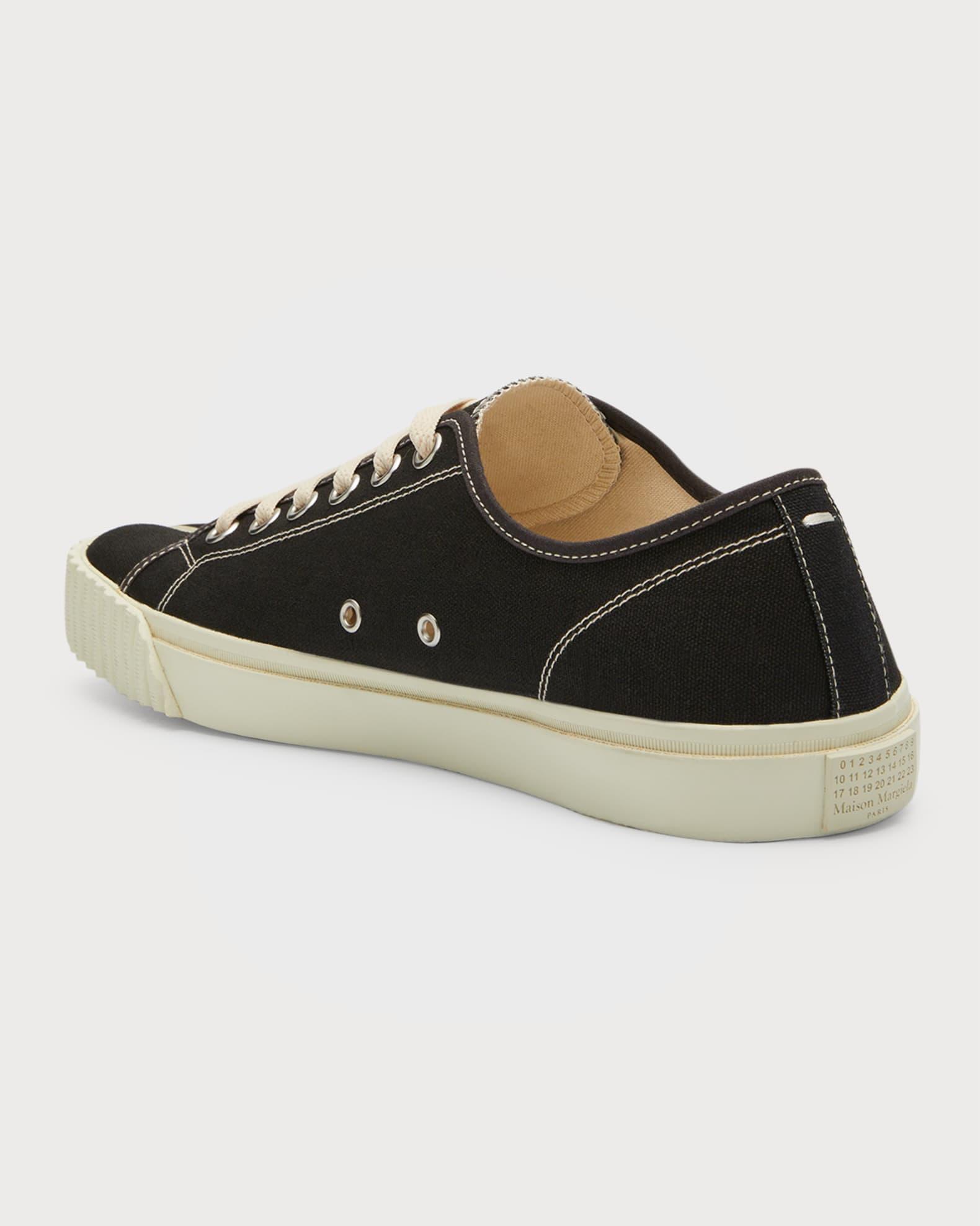 Men's Tabi Split-Toe  Canvas Low-Top Sneakers Product Image