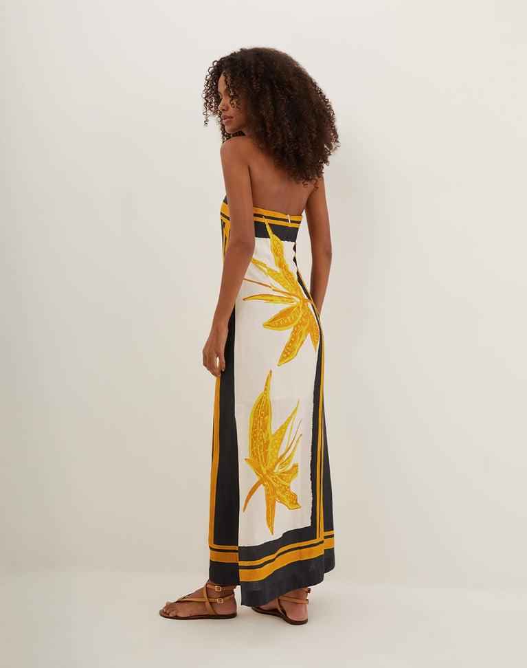 Penelope Long Dress - Tuscan Product Image