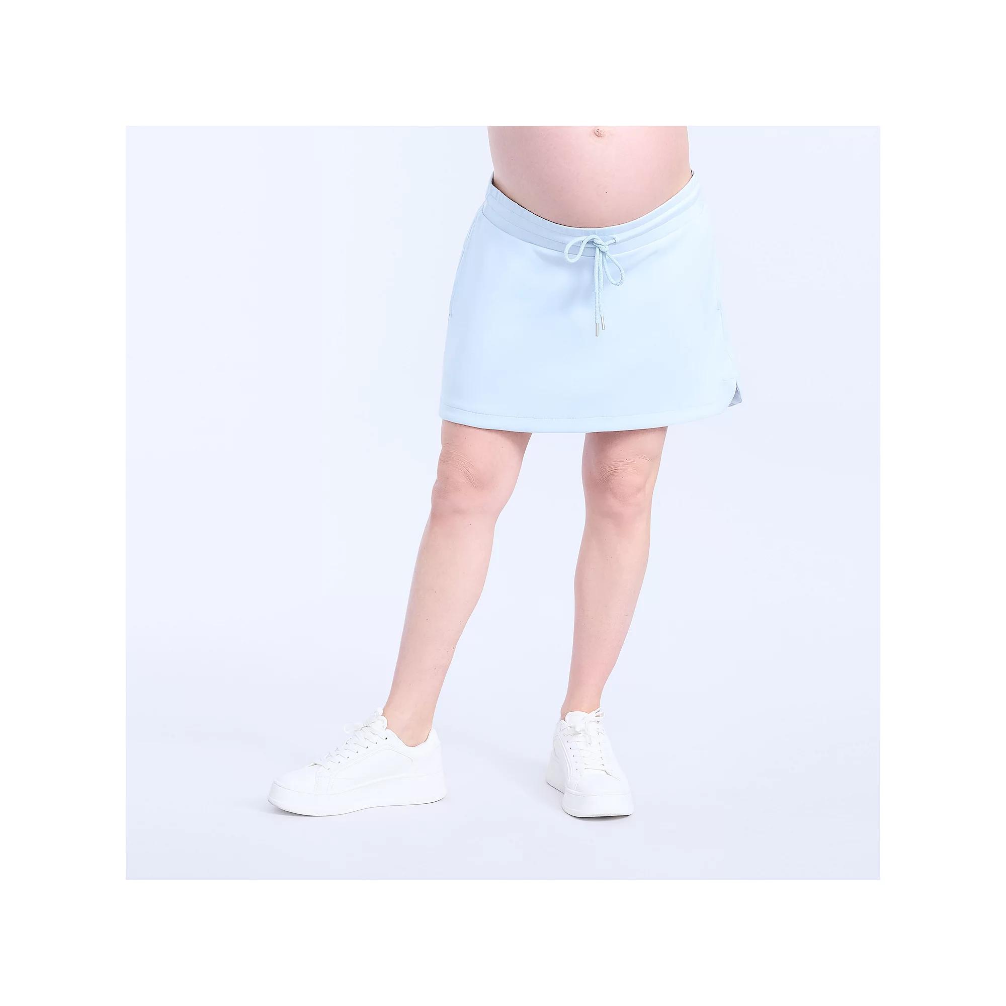 Maternity Motherhood® Pull-On Trapeze Mini Skirt, Women's,  Product Image