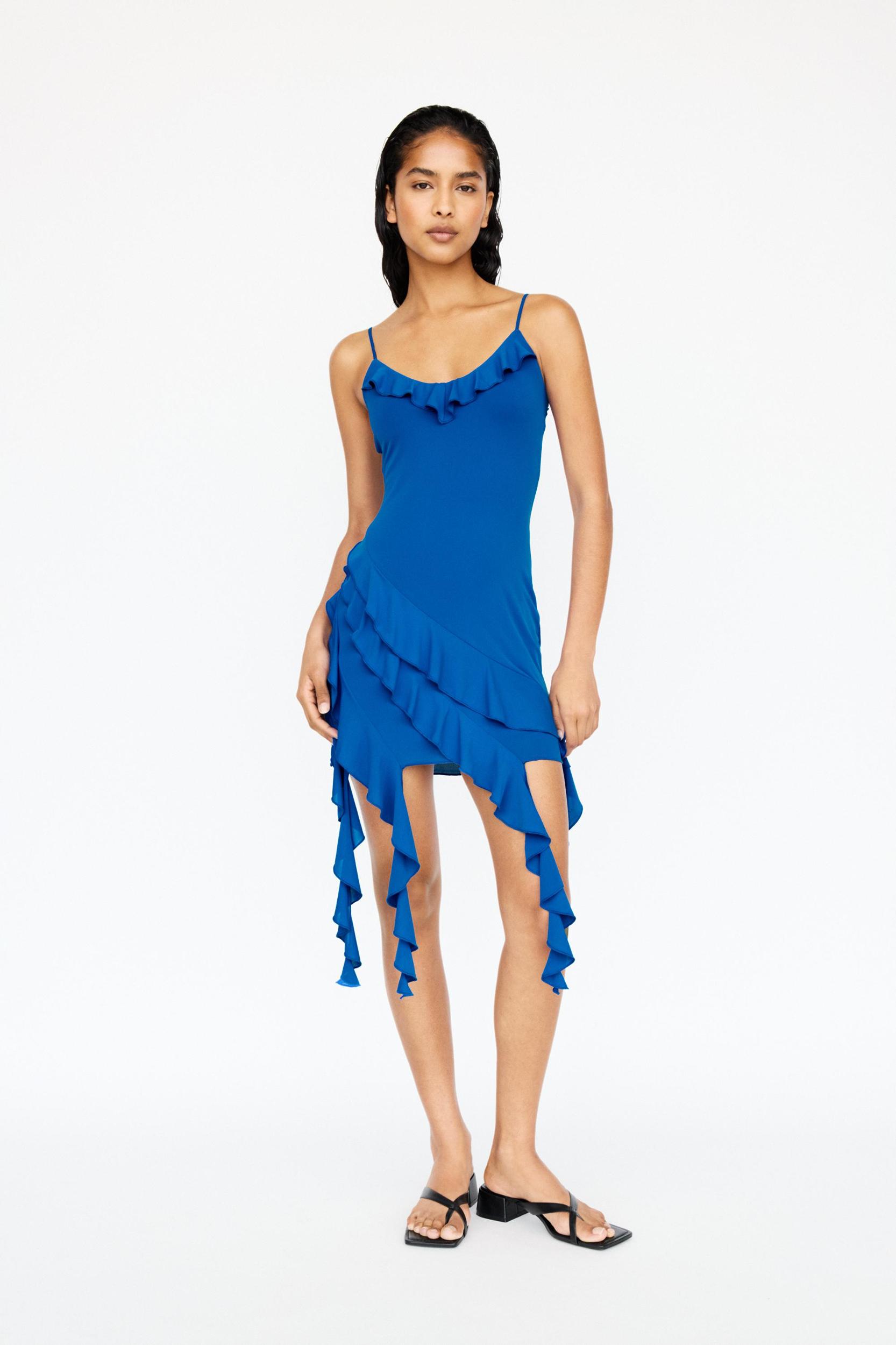 Short ruffle dress Product Image