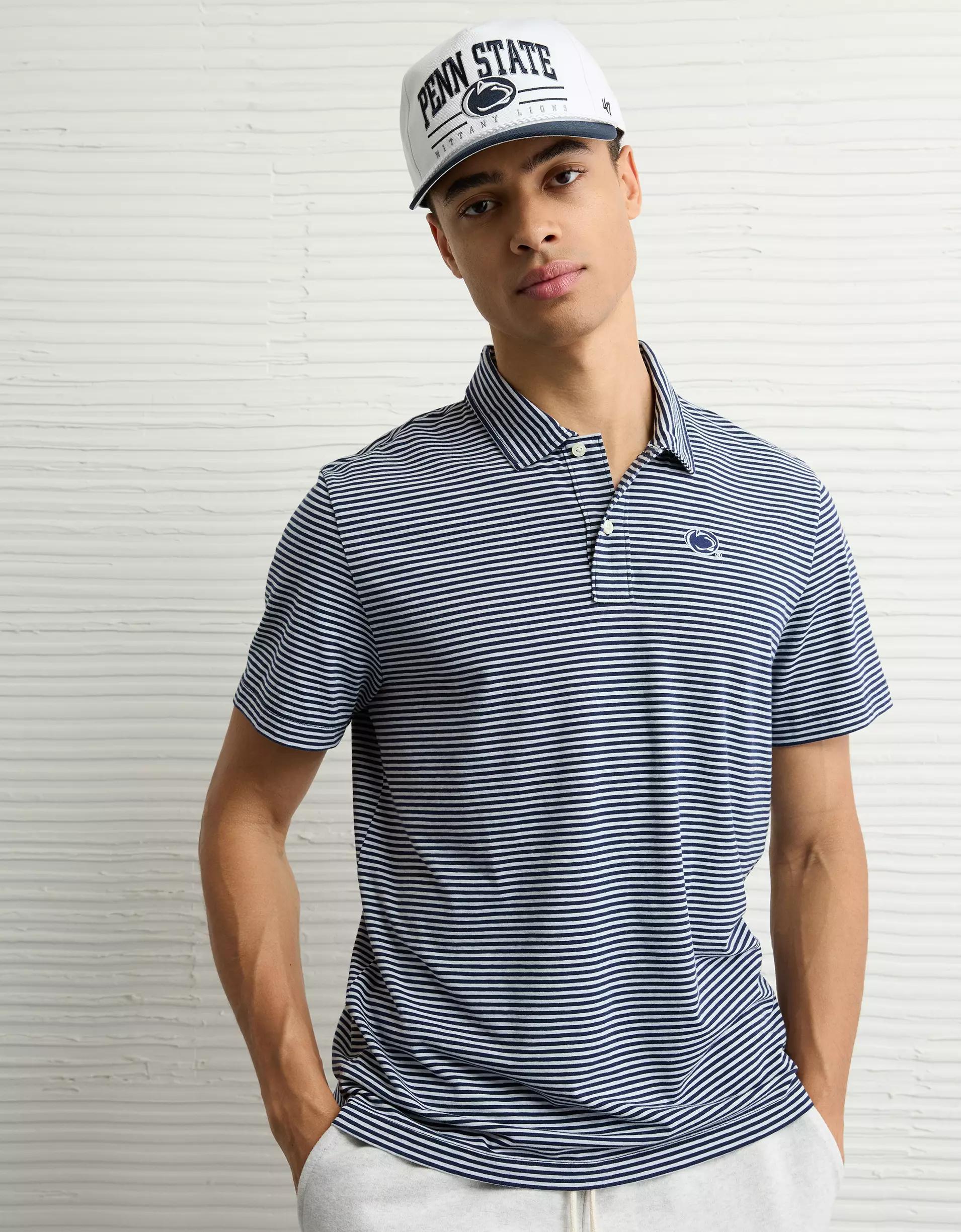 AE 24/7 Penn State Nittany Lions Graphic Club Polo Shirt Product Image