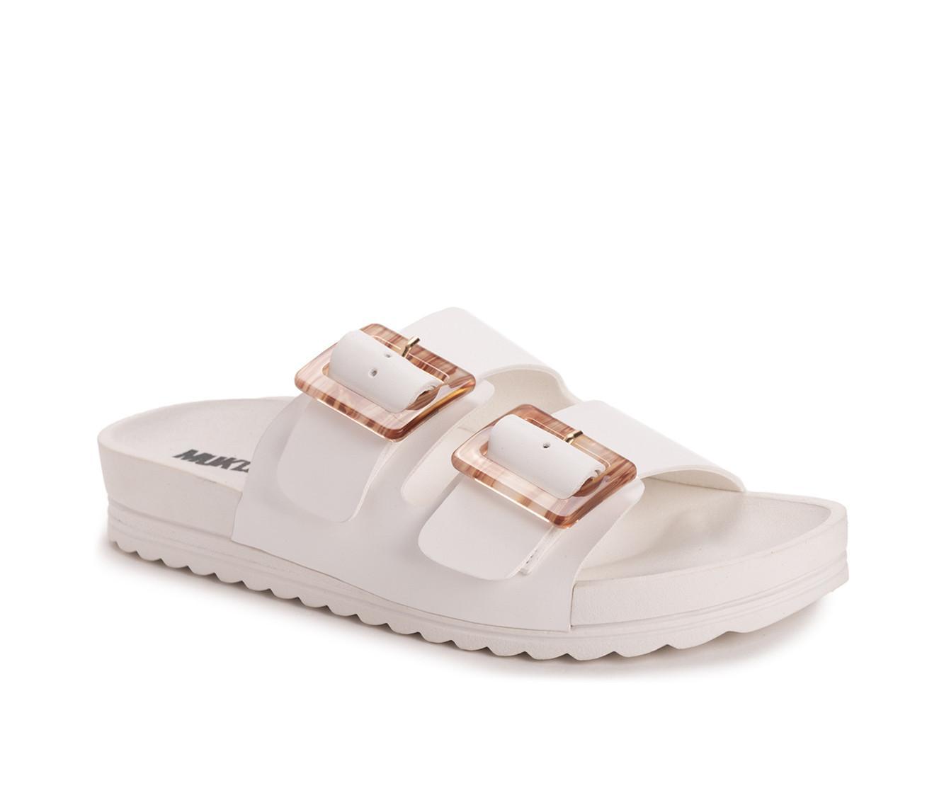 Women's MUK LUKS Grand Cayman Footbed Sandals Product Image