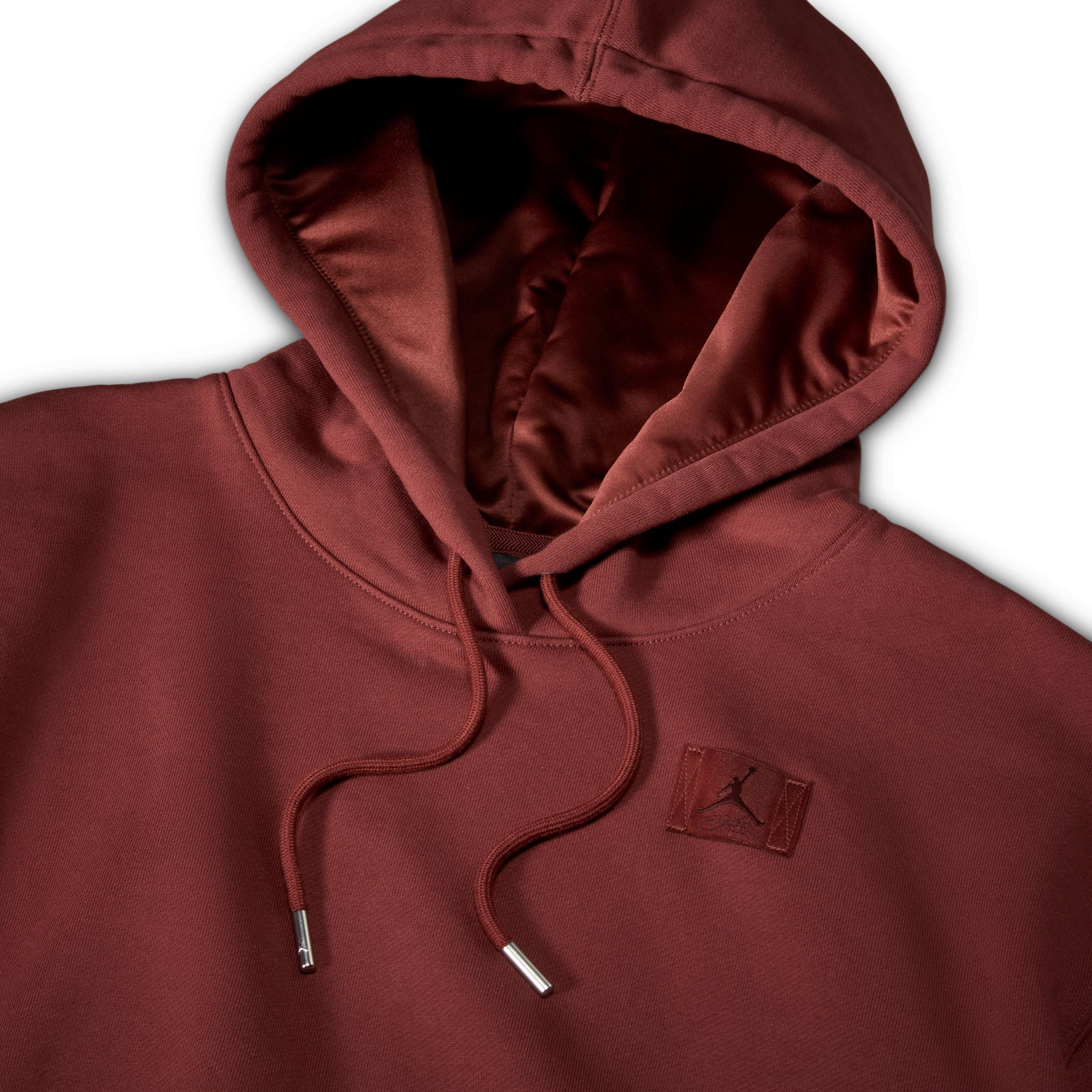 Jordan Flight Fleece Women's Satin-Lined Pullover Hoodie Product Image