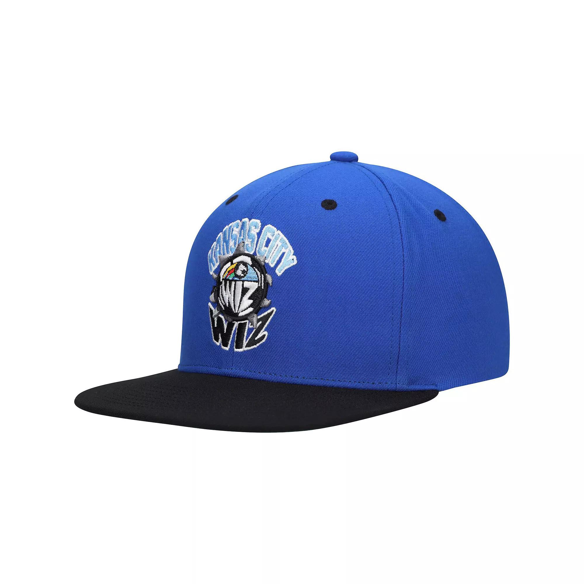 Men's Mitchell & Ness Sky Blue Sporting Kansas City Breakthrough Snapback Hat Product Image