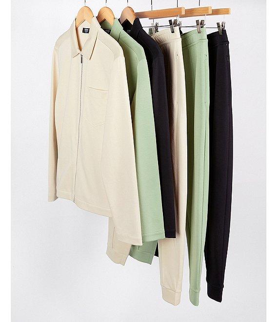 Murano Liquid Luxury Lucas Fit Solid Pintuck Pants Product Image