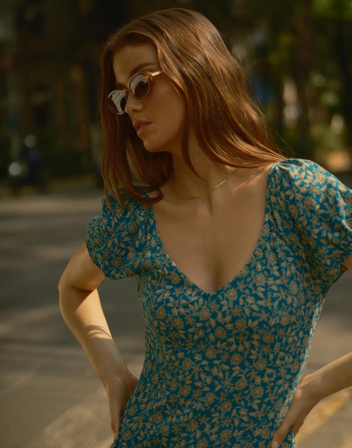 Russell Oval Sunglasses Product Image